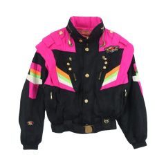 ellesse エレッセ スノーウェア サイズO カラフル スキー 希少 古着