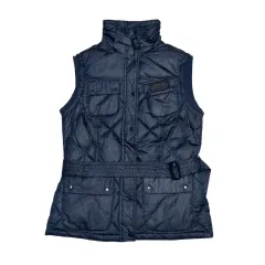 8 BARBOUR レディース ネイビ ベストのサムネイル
