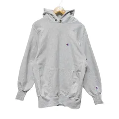 OLD Champion チャンピオン 90s REVERSE WEAVE リバースウィーブ スウェットパーカー 古着 フーディ グレー系 サイズXL 642312