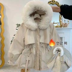 AMAIL Snowman bulky coat ホワイト 完売品 - メルカリ