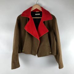 22AW 新品 訳有 コンダクター スター スタッズ ウール フレア パンツ