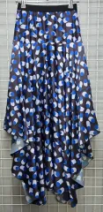 LANVIN ランバンコレクション 밴딩 アシンメトリー 夏 ロング丈スカートのサムネイル