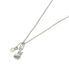 TENSHODO × miffy 天賞堂×ミッフィー SVネックレス  ベビーパール ミッフィー    シルバーカラー レディース / 240001201988 TENSHODO×miffy ミッフィーカットダンシングペンダント miffy