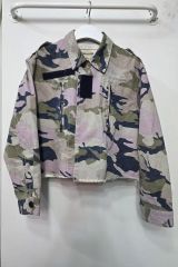 LAGUAGEM PEPLUM CAMO 迷彩柄ミリタリー ジャケット トップス - メルカリ