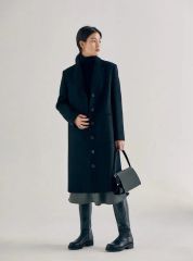 新品23万円◇ファビアナフィリッピ◇格上の黒！シープレザー・タイト 