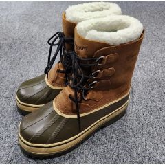 Clarks レディース レースアップ ファーブーツ 24cm - メルカリ