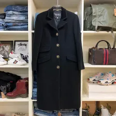 ヴェルサーチェ バイ ヴェルサーチェ ウール シングル ロングコート 42のサムネイル