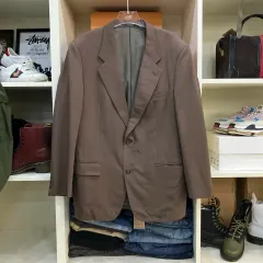 ISSEY MIYAKE イッセイミヤケ ブラウン Single ブレーザー セットアップのサムネイル