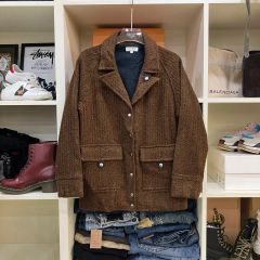 美品☆リヴドロワ☆シアースラブオーバージャケット ベージュ - メルカリ