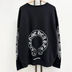 新品 クロムハーツ CHプラス総柄ジャガード スウェット レディース S 