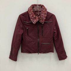 SPORTMAX スポーツマックス ラムレザームートンジャケット L 黒 - メルカリ