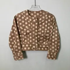 モスキーノ ドット コットン クロップド ジャケットのサムネイル