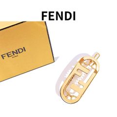 希少モデル✨FENDI イヤーカフ ラインストーン Fロゴ ゴールド 調整可 