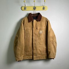 藤*丸様 USA製 Carhartt J01 BRN デトロイトジャケット企業刺 - メルカリ