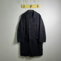 DKNY ブラック ステンカラーコート Lのサムネイル