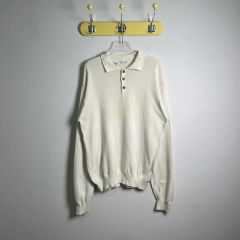 N*S様 【80s】L.L.Bean ホワイト コットンニットポロ USA製 L - メルカリ
