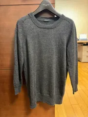 J.Crew チャコール カラー ウール100 ニットTシャツ