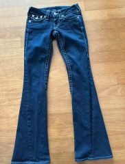 美品TRUE RELIGION BECKY ローライズブーツカット W24 - メルカリ