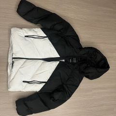 DC ダウン70％フェザー30％ジャケット 3L 2XLホワイト/ブラック - メルカリ
