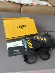 フェンディ アビエイター サングラス 度入り FE40003U 01B ブラック