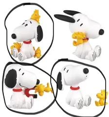 SNOOPY × ウッドストック なかよし フィギュア ガチャ - 3種 まとめ売り
