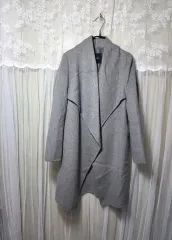 モッグ MOGG PINK グレー ウールコート