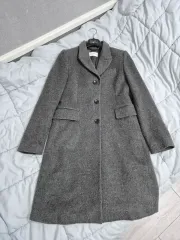 Club Monaco クラブモナコ カシミア ウール グレー コート ジャケットのサムネイル