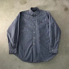 105 ポロラルフローレン ヴィンテージ CHECK コットン シャツ