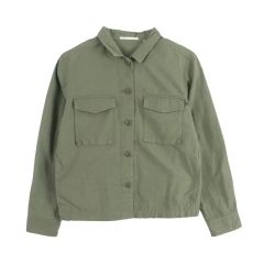 美品⁑マーガレットハウエル コットン シャツジャケット 深みグリーン 2