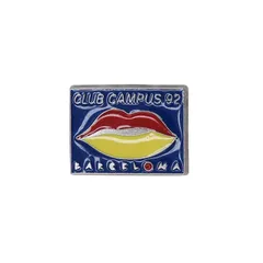 1992年 CLUB CAMPUS BARCELONA 唇 レトロ ピンズ リップ ビンテージ ピンバッチ ピンバッジ pins-24579のサムネイル