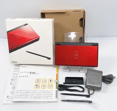 DS Lite クリムゾンブラック良品 遊べるセット 動作確認済み 外箱美品 ニンテンドー Nintendo dslite DSLITE DS Lite 任天堂 管理番号M1854