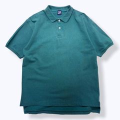 90s OLD GAP ギャップ 無地ポロシャツ ライトグリーン XLサイズ - メルカリ