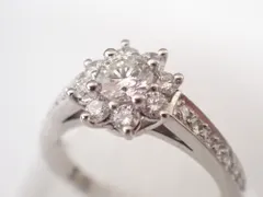 2026年最新】プラチナ ダイヤモンド 花 リング フラワー 指輪の人気 