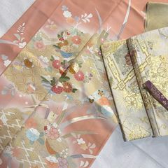 鳳凰 古典柄 振袖 金糸刺繍 長襦袢付き - メルカリ