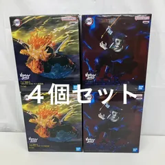 未開封 鬼滅の刃 vibration stars PLUS 我妻善逸 獪岳 BANPRESTO フィギュア 4個セット LF5073 f101