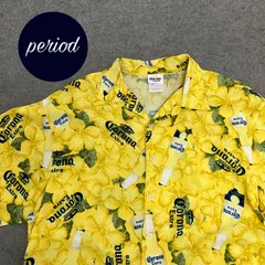 P3324 00s Corona Extra ビール　レーヨン　アロハシャツのサムネイル