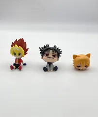 人気アニメキャラクター ミニフィギュアシリーズ 3点/ 王道遊我,脹相『呪術廻戦』、要圭『忘却バッテリー』美品!管理No.A136のサムネイル