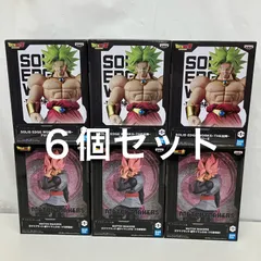 未開封ドラゴンボールZ ドラゴンボール超 SOLID EDGE WORKS THE出陣 ブロリーⅡ match makers ゴクウブラック 超サイヤ人ロゼ BANPRESTO フィギュア 6個セット LF5074 f111