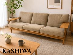 柏木工 オーク材 CIVIL シビル しずく型リビングテーブル - メルカリ