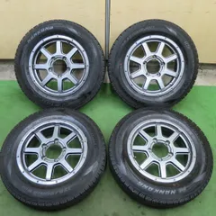 バリ溝！24年！キレイ！9.5分以上★スタッドレス 175/80R16 ナンカン アイスアクティバ AW-1 社外 アルミ ホイール 16インチ PCD139.7/5H★6042802TTスのサムネイル