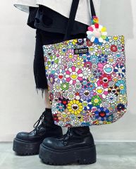 ☆完売品☆ 村上隆 フラワー柄 トートバッグ カイカイキキ - メルカリ
