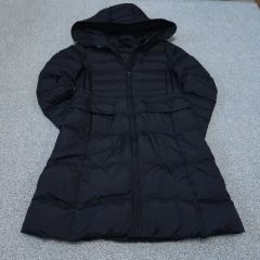 レア 90s DKNY シルバー メタリック ダウンジャケット フード付き 美品 