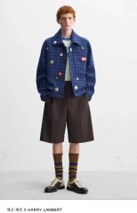 Stefan cooke 23aw Navy Oak Leaf Sweater - メルカリ