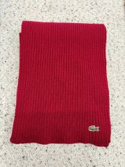 Lacoste ネックウォーマー スヌード カシミヤニットネックゲイター