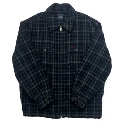 90s Lee リー ヴィンテージ グリーン CHECK ウール ジャケット XLのサムネイル