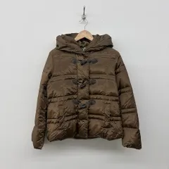 MAX MARA マックスマーラ ブラウン トグルボタン WHO ダウン レディース/Sのサムネイル