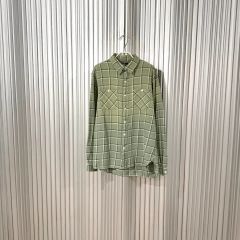 RRL Shadow Plaid Rayon Loop L/S Shirt - メルカリ