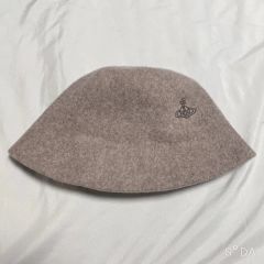 Vivienne Westwood ボア バケットハット ブラック - メルカリ