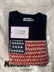 キルシー さくらんぼ USA グラフィック ニット ネイビーのサムネイル