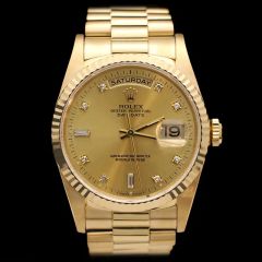 A*l様 【極美品】ROLEX デイデイト3618KYG金無垢ダイヤベゼル 10 